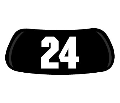 Number #24 Original EyeBlack - 21-30 - Numbers