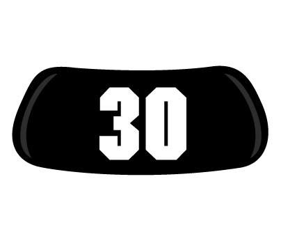 Number #30 Original EyeBlack - 21-30 - Numbers