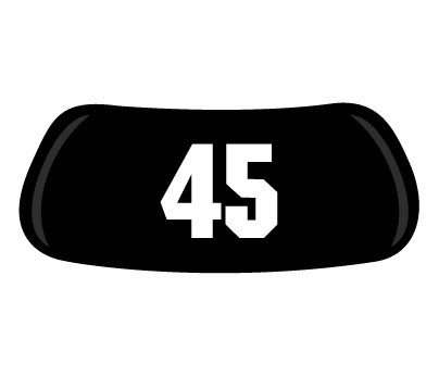 Number #45 Original EyeBlack - Numbers