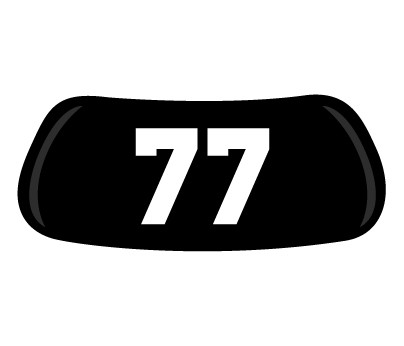 Number #77 Original EyeBlack - Numbers