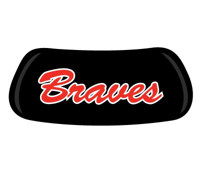BRAVES [red.white] Original EyeBlack - Mascot