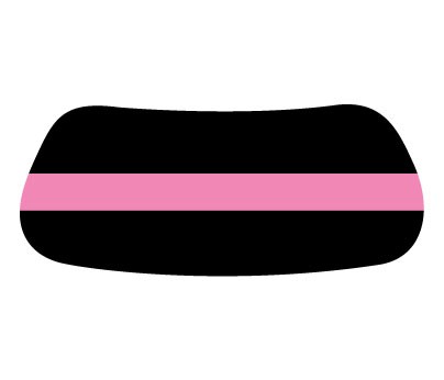 Black and Pink Stripe