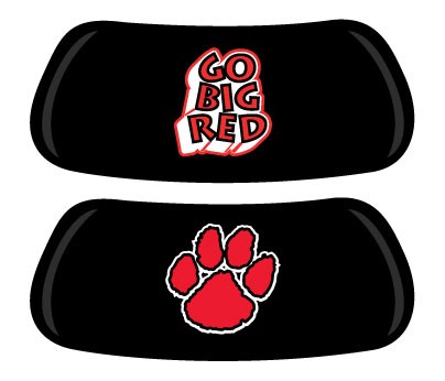 Go Big Red (paw)