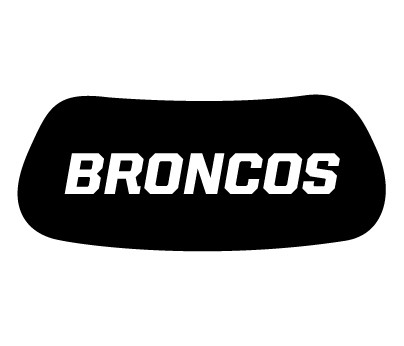 Broncos Eye Black