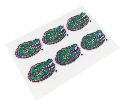 Florida Gators Glitter Face Decals