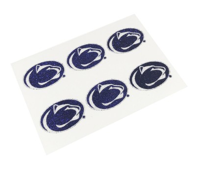 Penn State Nittany Lions Glitter Face Decals