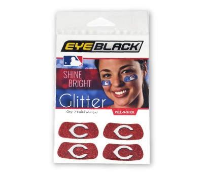 Cincinnati Reds Glitter EyeBlack