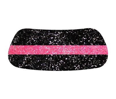 Pink Stripe Glitter EyeBlack