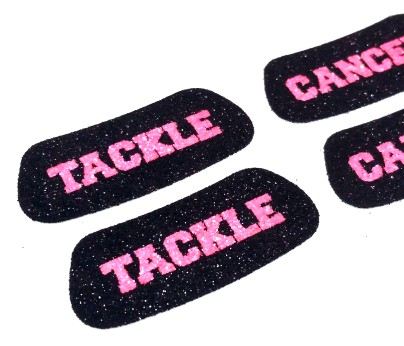 Tackle Cancer Glitter Eye Black