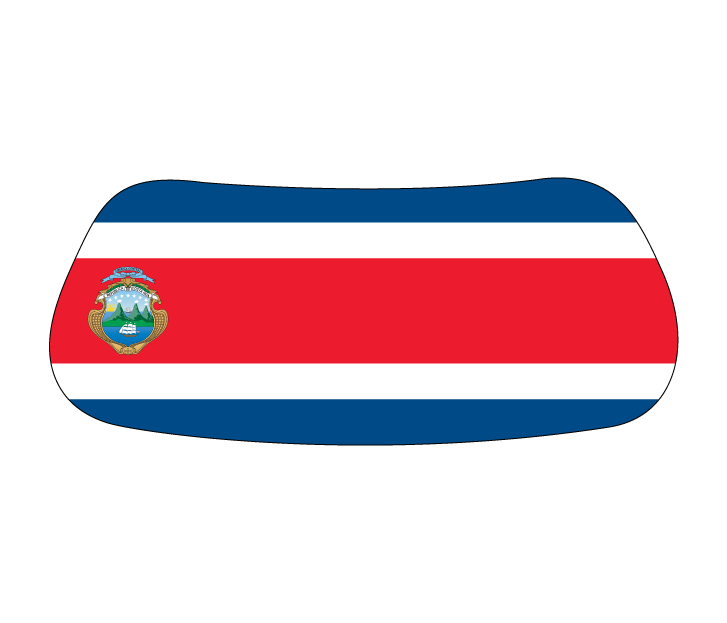 Costa Rica Flag Original EyeBlack