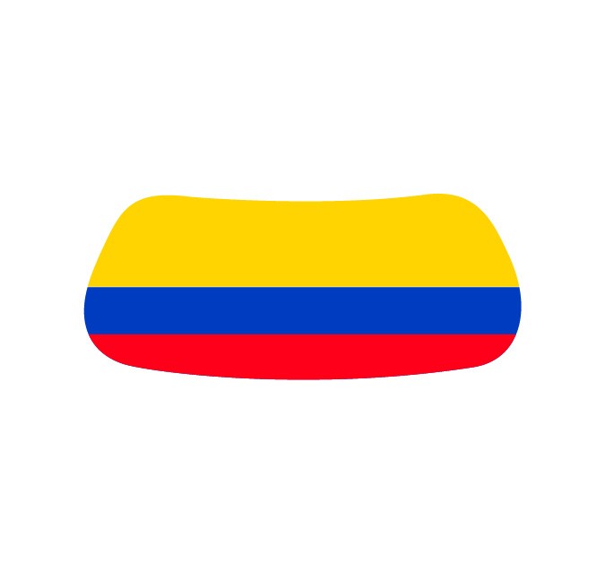 Colombia Flag Original EyeBlack