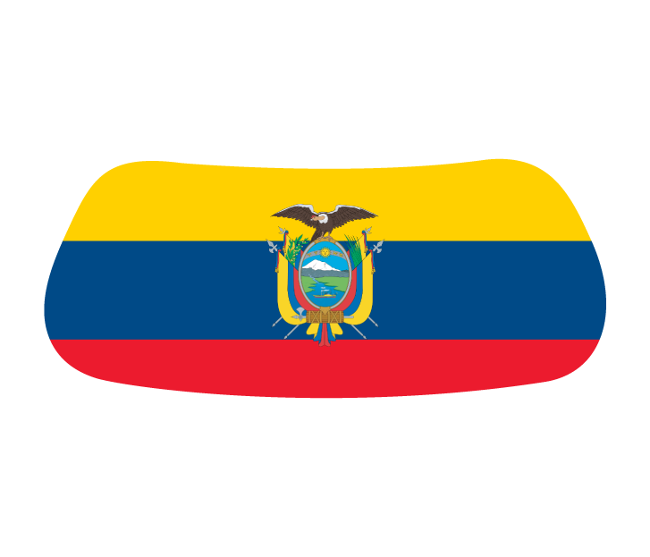 Ecuador Flag Original EyeBlack