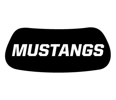 Mustangs Eye Black