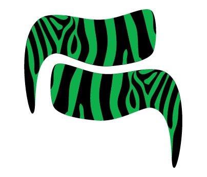 Green Zebra Smear EyeBlack