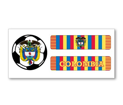 Colombia Soccer Scarf 