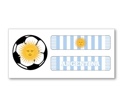 Argentina Soccer Scarf 