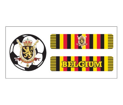 Belgium Soccer Scarf 