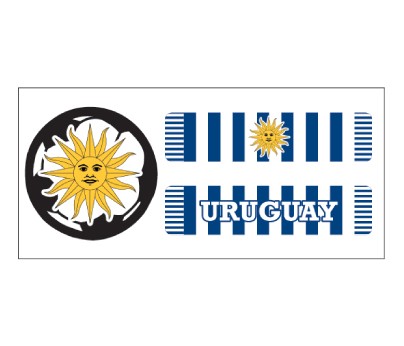 Uruguay Soccer Scarf 