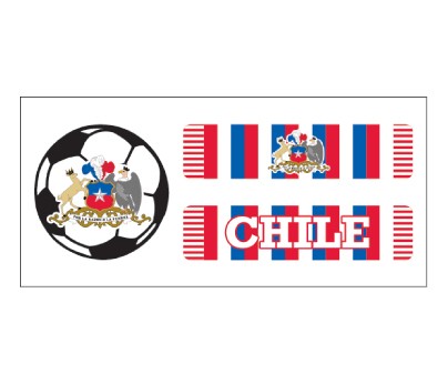 Chile Soccer Scarf 