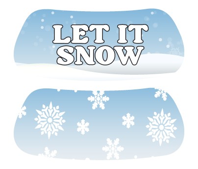 Let it Snow Eye Black