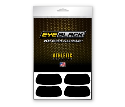 18-Pair Black Athletic EyeBlack