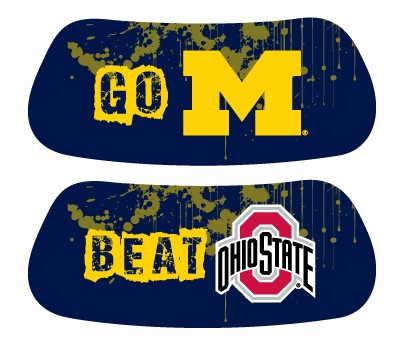 Go Michigan Beat Ohio State Original EyeBlack