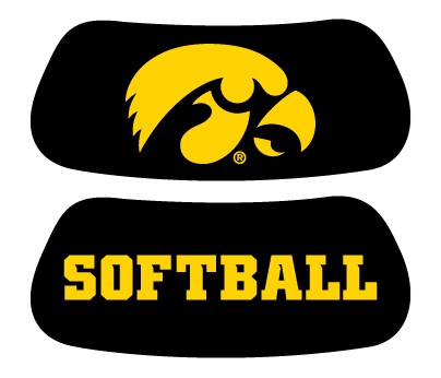 University of Iowa Softball Original EyeBlack