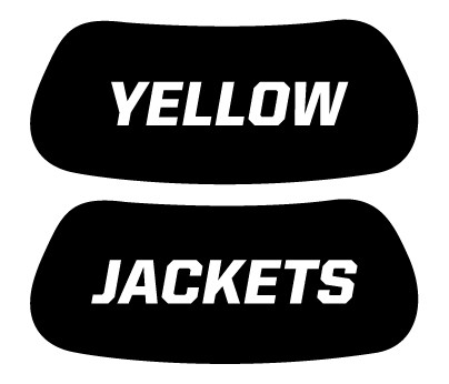 Yellow Jackets Eye Black