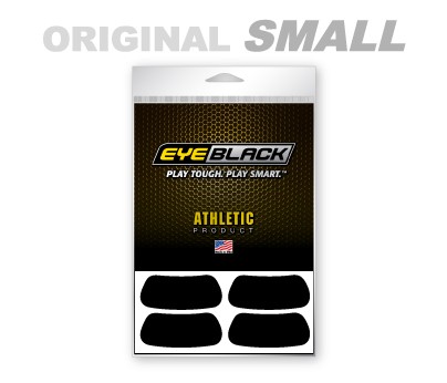 18-Pair Black Athletic Small EyeBlack