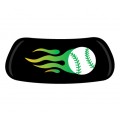 Flaming Green Baseball