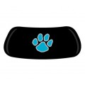 Paw Print teal w/ Grey lining