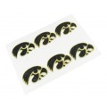 Iowa Hawkeyes Glitter Face Decals