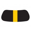 Black & Gold Gridiron EyeBlack