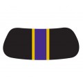 Purple Gold & Black Gridiron EyeBlack