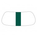 Hunter Green & White Gridiron EyeBlack