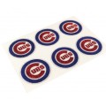 Chicago Cubs Glitter Face Decals