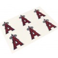 Los Angeles Angels Glitter Face Decals
