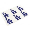 Los Angeles Dodgers Glitter Face Decals