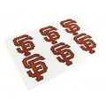 San Francisco Giants Glitter Face Decals