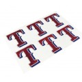 Texas Rangers Glitter Face Decals