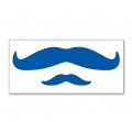 Blue Mustache