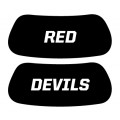 Red Devils Eye Black