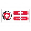 Switzerland Soccer Scarf 