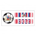 Chile Soccer Scarf 