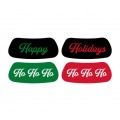 Christmas Ho Ho Ho Eye Black