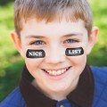 Christmas Nice List V2 Eye Black