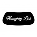 Christmas Naughty List Eye Black